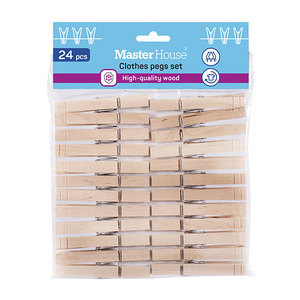 Прищепки [Master House] [Воробушки] [деревян] [24шт] [60306] [/60]*