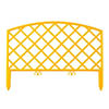 Заборчик [Решетка] [0.36м*2.3м] [желтый] [5шт] [/10]*