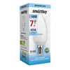 Лампа [Smartbuy] [светодиод] [С37-07W-4000-E14] [10/100]*