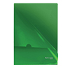Папка-уголок BRAUBERG, зеленая, 0,10 мм,[223965][/1]