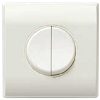 Выключатель 2-кл. [Румба] [механизм] [белый] [ВС10-2-0-РБ] [/10]*